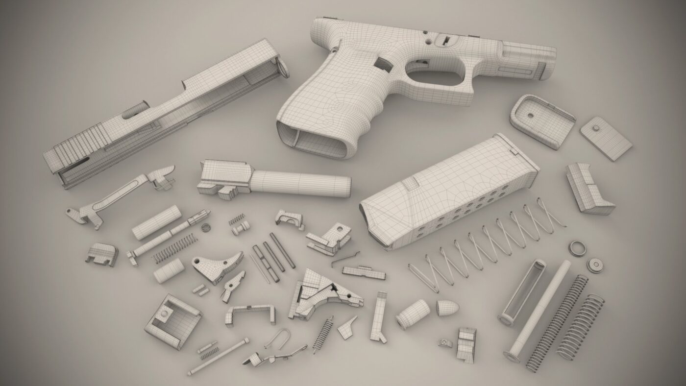 3D Printed Glock Parts