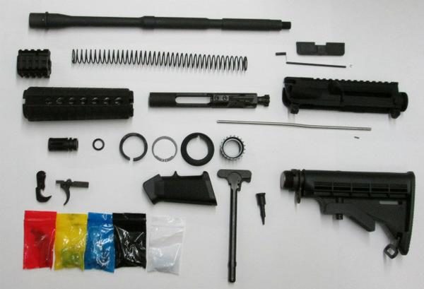 AR-15 Kit: Everything Except the Lower Receiver